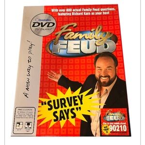 Family Feud DVD Interactive Game Richard Karn Host 2006 Imagination TV Games
